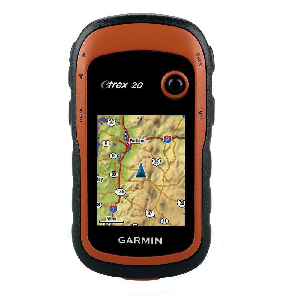 Garmin Etrex 20 Handheld Gps Worldwide Basemap With Shaded Relief At