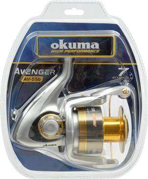 Okuma Avenger Spinning Reel 55B Multi Disk Japanese Oiled Felt Drag