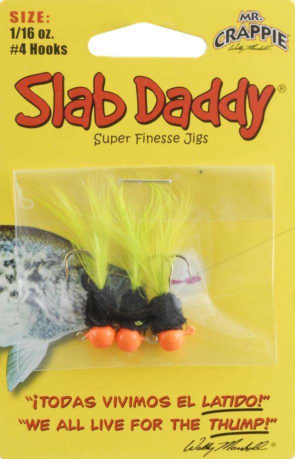 Blakemore Orange/Black/Chartreuse Slab Daddy Finesse Jig 1/16