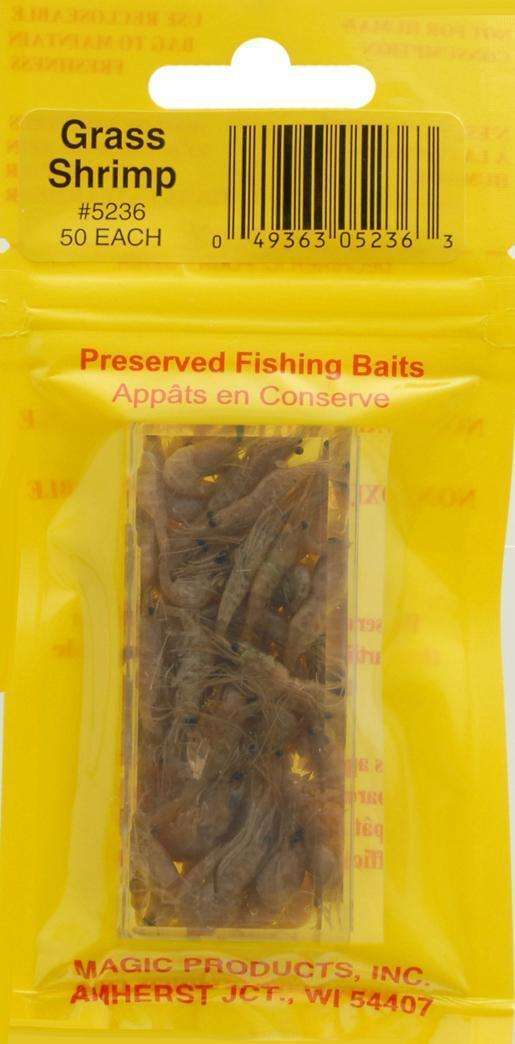 Magic Products Preserved Grass Shrimp-Bag - Great Bait For Trout