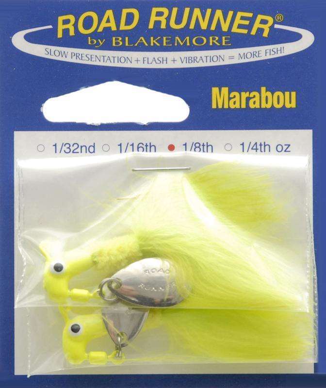 Blakemore Fishing Road Runner Marabou Jigs