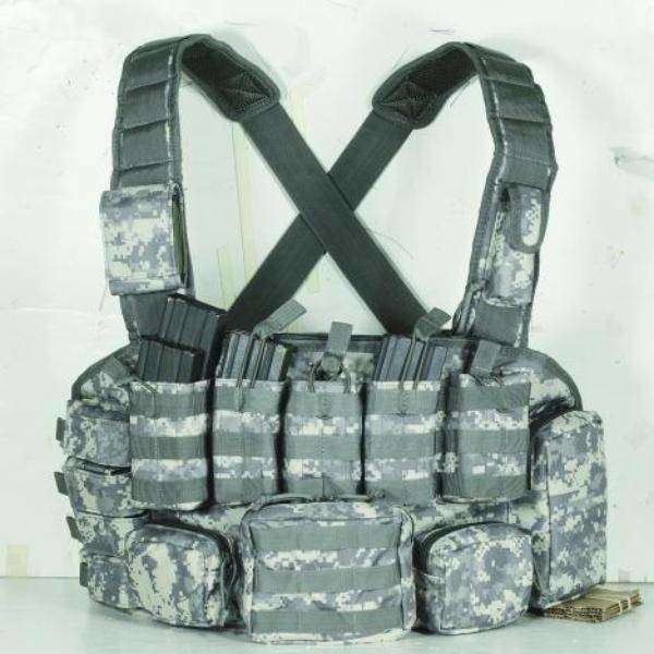 Tactical Fully Adjustable Chest Rig/Plate at OutdoorShopping