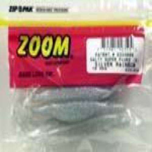 Zoom Silver Rainbow Super Fluke Bait 10 Pack - Attractive To All