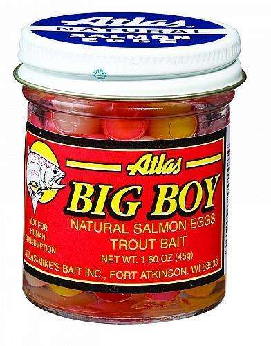 Atlas Mike's Assorted Big Boy Fishing Bait Eggs - Appetizing Treat