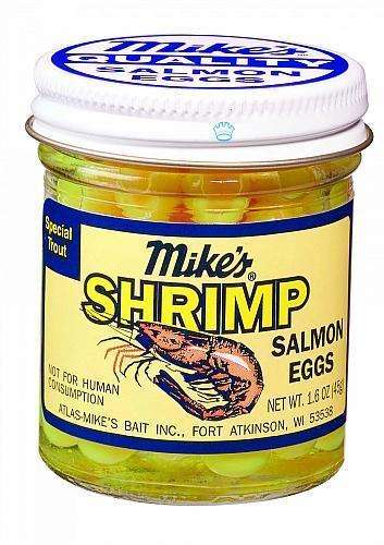 Atlas Mike's Super Salmon Fishing Bait Eggs, 1-Ounce, Red 