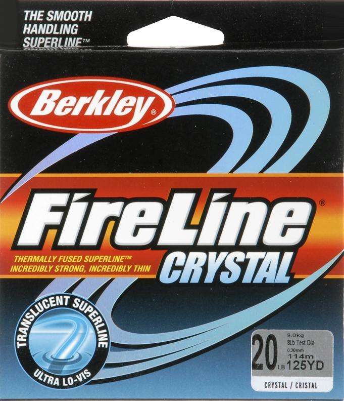 Berkley Fireline Fused Crystal Superline 125 Yards Spool 20/8