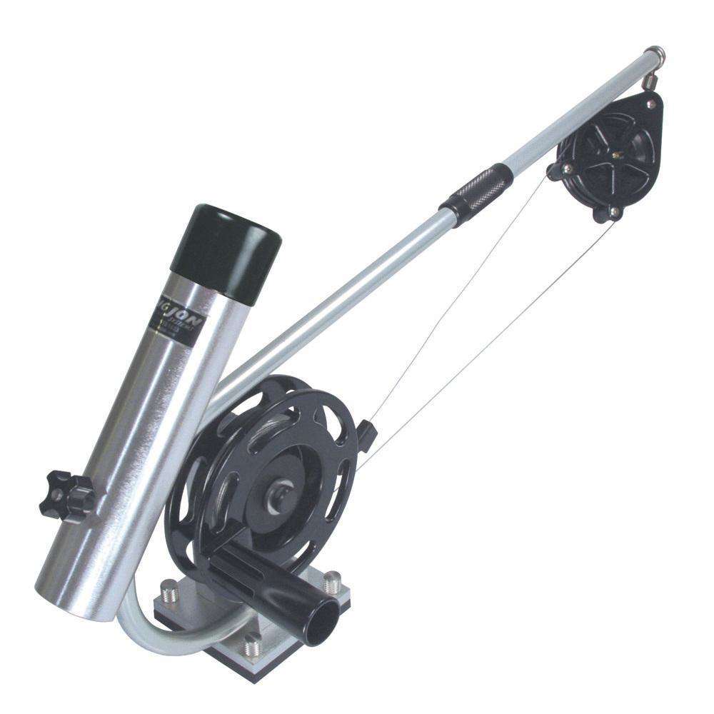 Big Jon The Gadabout Manual Downrigger 2' Aluminum Jrod/Adjustable