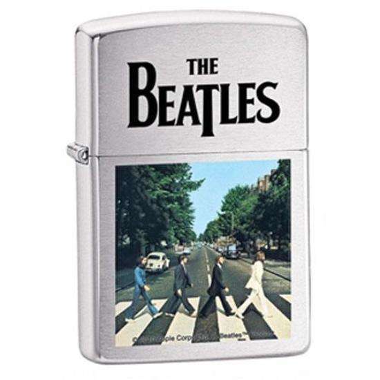 Brushed Chrome The Beatles Zippo Lighter - Usa Made/refillable