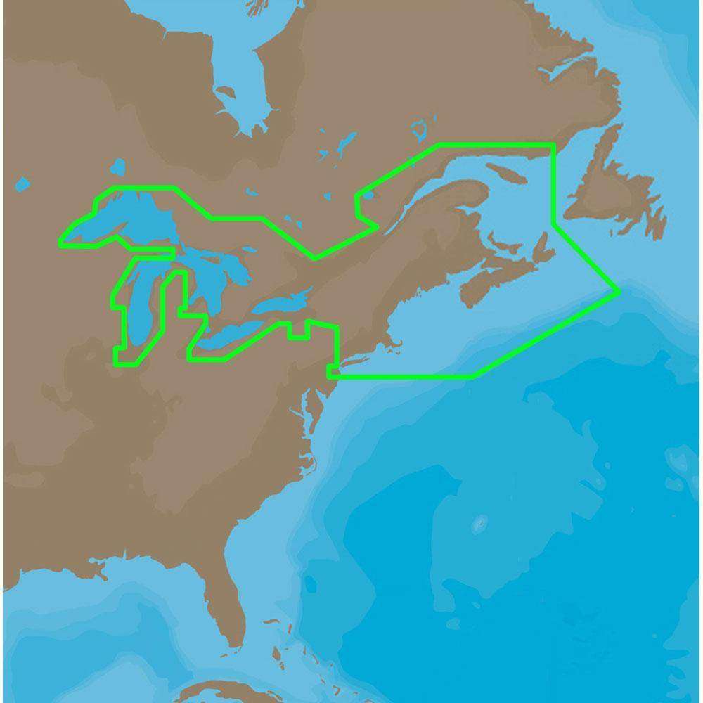 C-map 4d Na-d026 - Great Lakes, Northeast Coast & The Maritimes - Full 