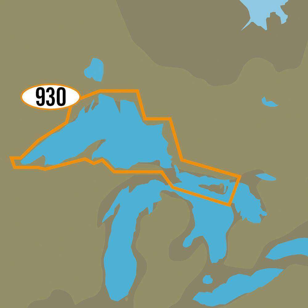 CMap NaY930 MaxN+ Lake Superior Dynamic Raster Charts, Tides