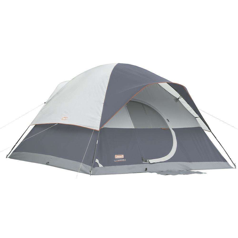 Coleman elite sundome 6 person tent with led light system hotsell