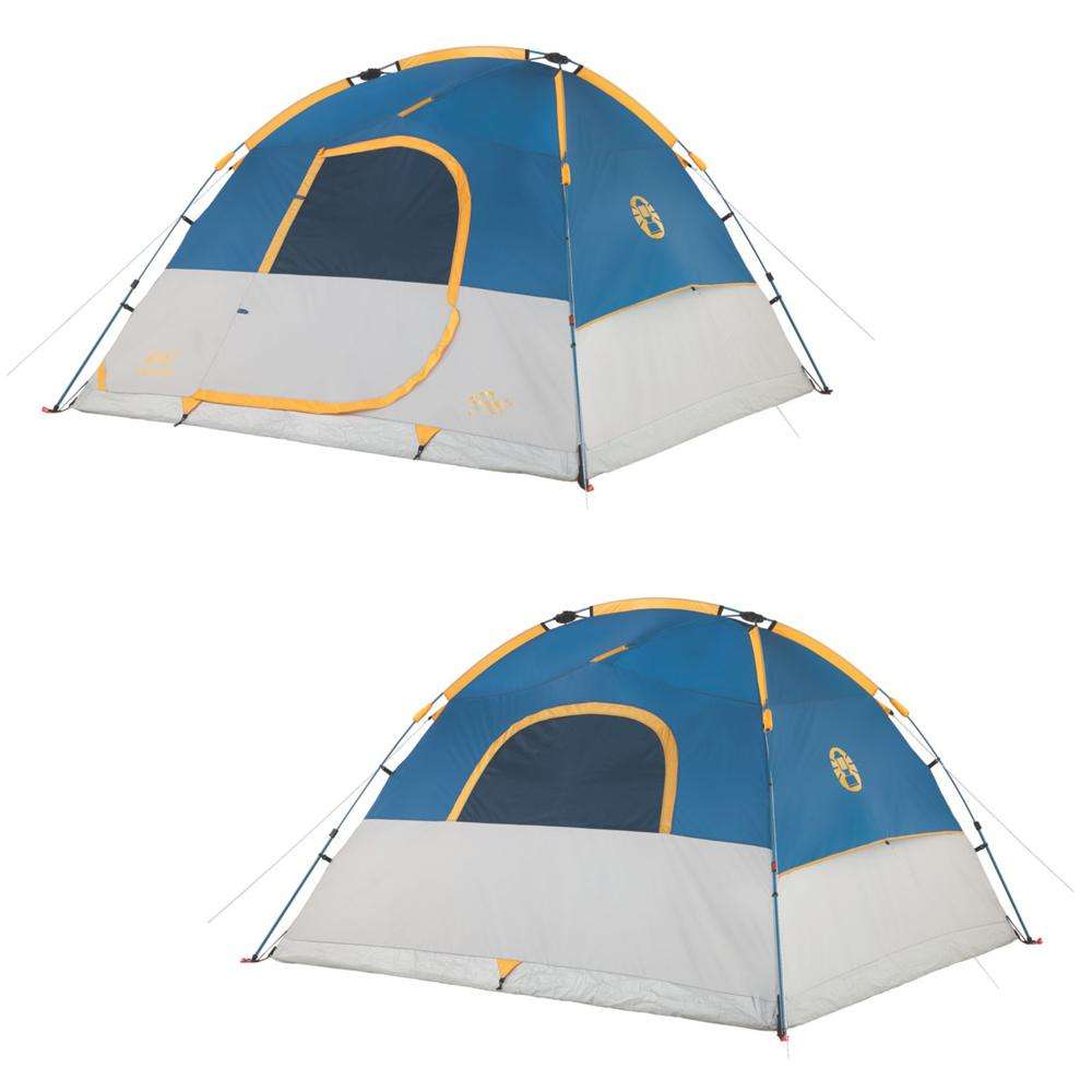 Coleman Flatiron 6 Person Instant Dome Tent - Rainfly: Integrated