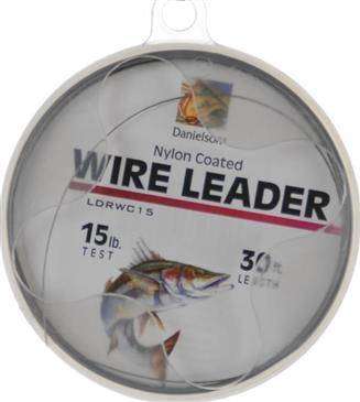 Danielson Wire Leader Material 60 Pounds Test 30' - Made W/Stainless Steel  Wire