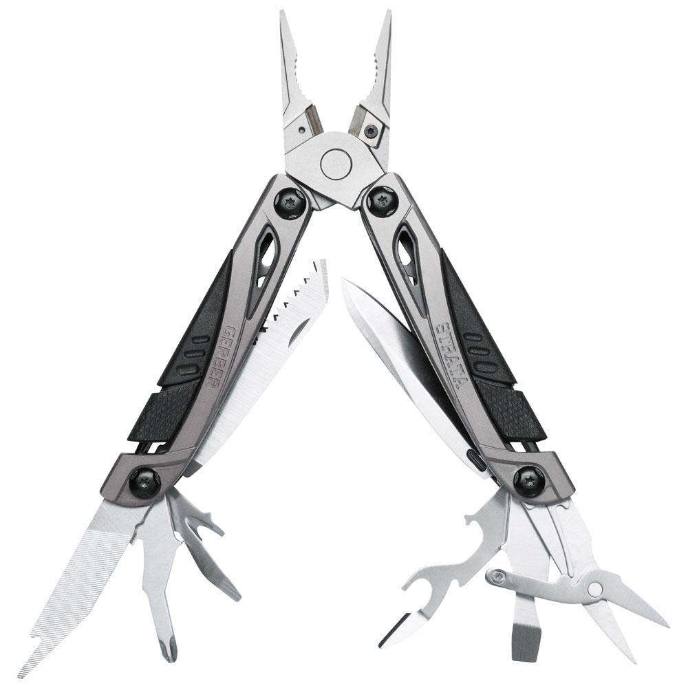 Gerber Strata Multi-Plier w/Sheath - Carbide Pinch Cutters/Saw/Scissors ...