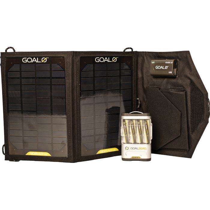 Goal Zero Guide 10 Plus Adventure Kit Ultralightweight Usb Solar