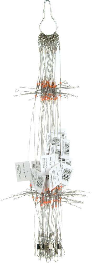 Hurricane Twisted Arm Double Drop Rig 36 Piece - Ideal For Fresh/Saltwater  Safe