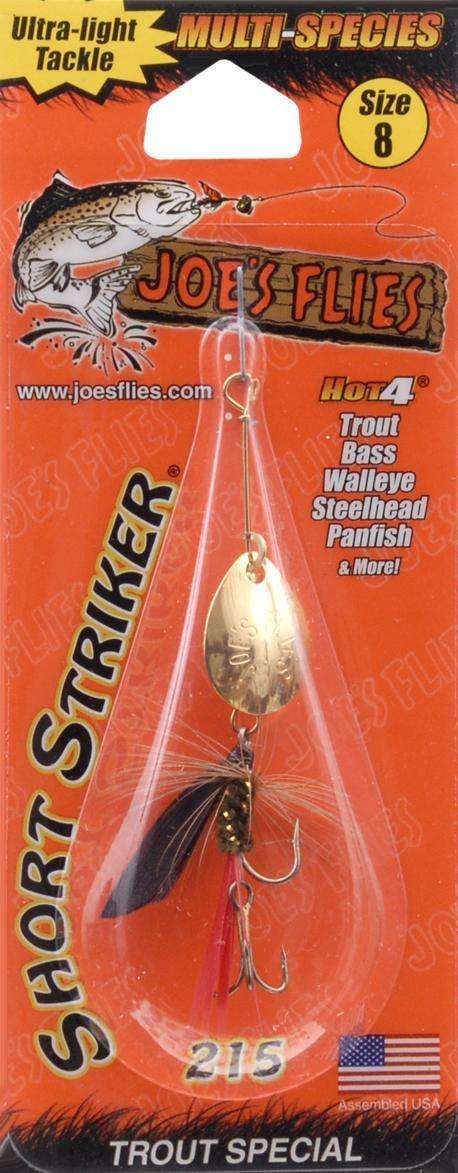 Joe's Flies Short Striker Royal Coach Fish Hook Size 8 -  Walleye/Panfish/Bass