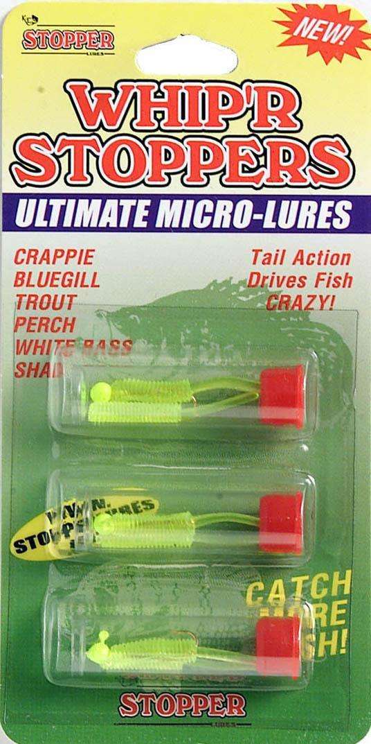 K & E Tackle Pink White Whip R Stoppers 1/64 Ounce - High Quality
