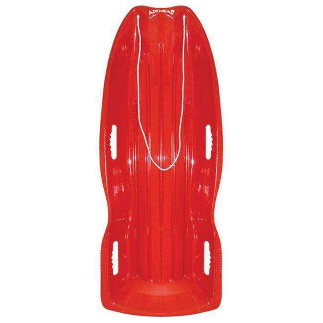 Kwik Tek Red Airhead Plastic Toboggan 48" High Impact Plastic