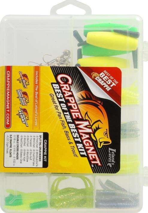 Leland Lures Crappie Magnet Best Of The Best Kit - Great For