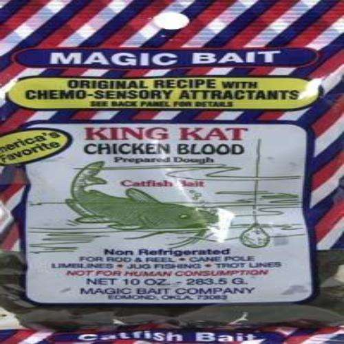 Magic Kat King Blood Bait - For Rod/Reel/Cane Pole/Limblines/Jug