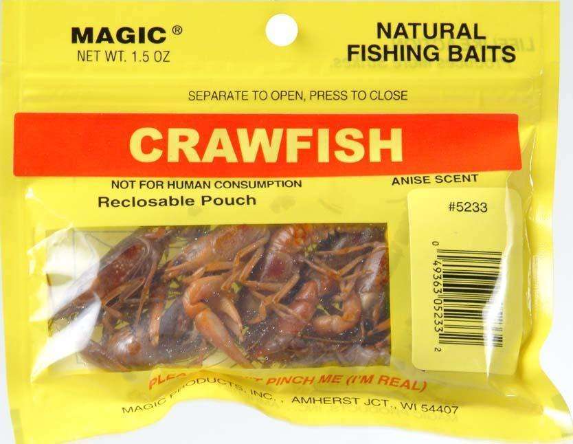 Magic Products Preserved Bait Crawfish - Natural Fishing Baits, For All  Game Fish
