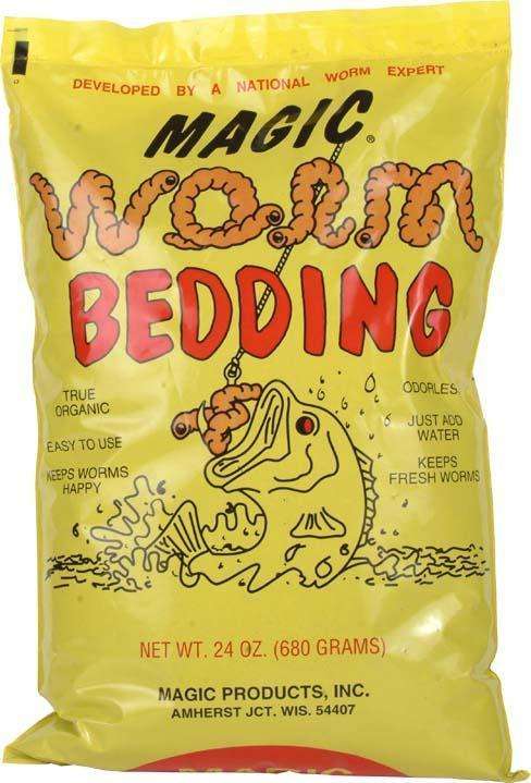 Magic Products Worm Bedding 1.5 Pounds - Clean, Odorless ...