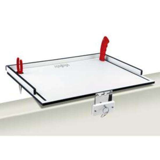 Magma White/Black Econo Mate Bait Filet Table 20" - UV Stabilized FDA ...