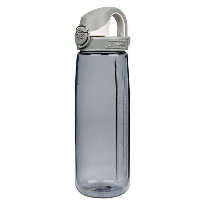 Nalgene Smoke W/Gray Cap On The Fly Water Bottle- 24 Ounce, Bpa Free ...