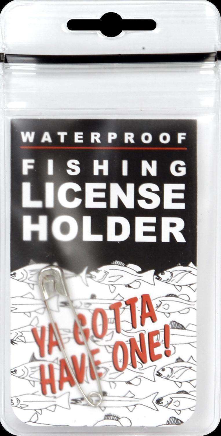 Pacific Catch License Holder - Keep Your Fishing License Dry, Waterproof