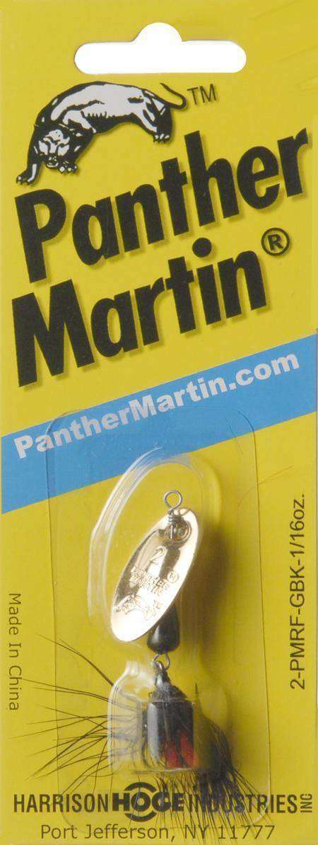 Panther Martin Gold Black Fly 1/16 Ounce - Creating Hydrosonic