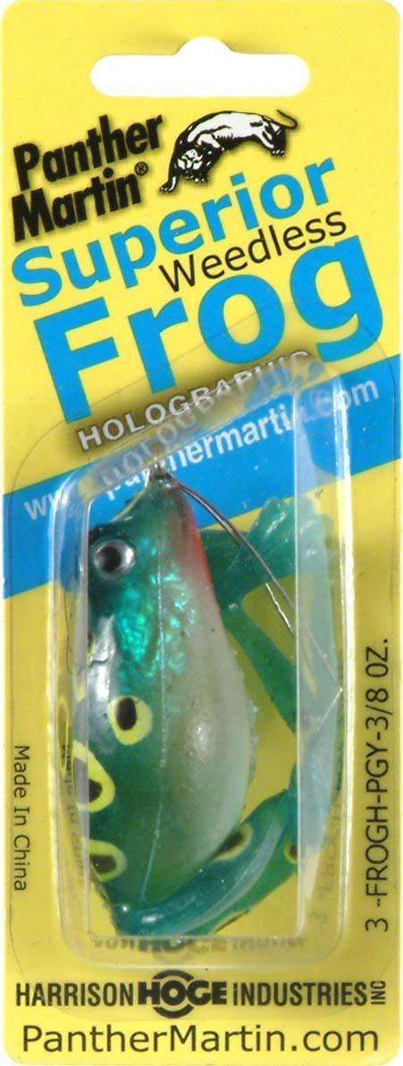 Panther Martin Superior Weedless Frog Hook 3/8 Ounce - Fishing