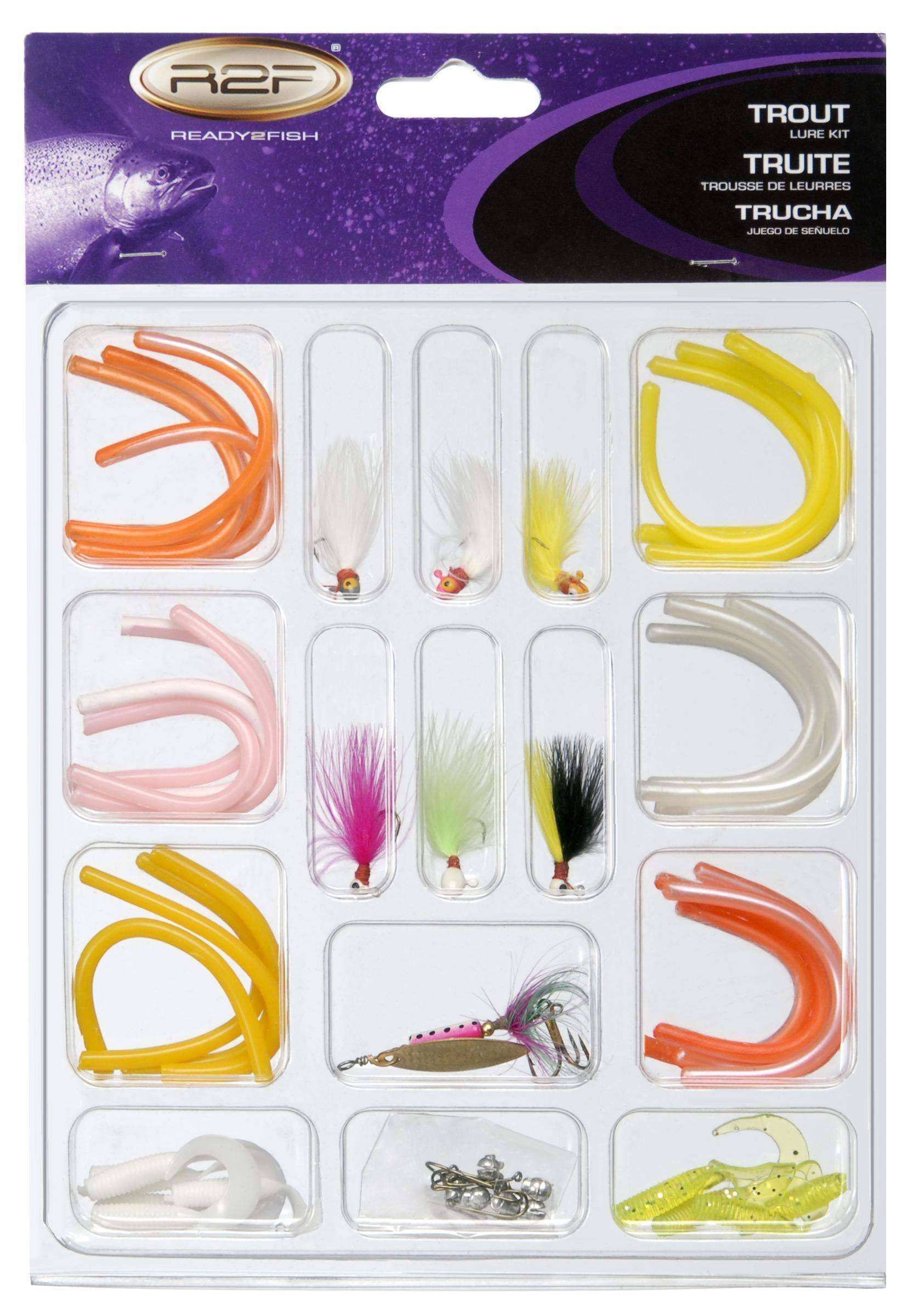 Ready 2 Fish Trout Lure Kit - The Best Lures For The Most Popular Species