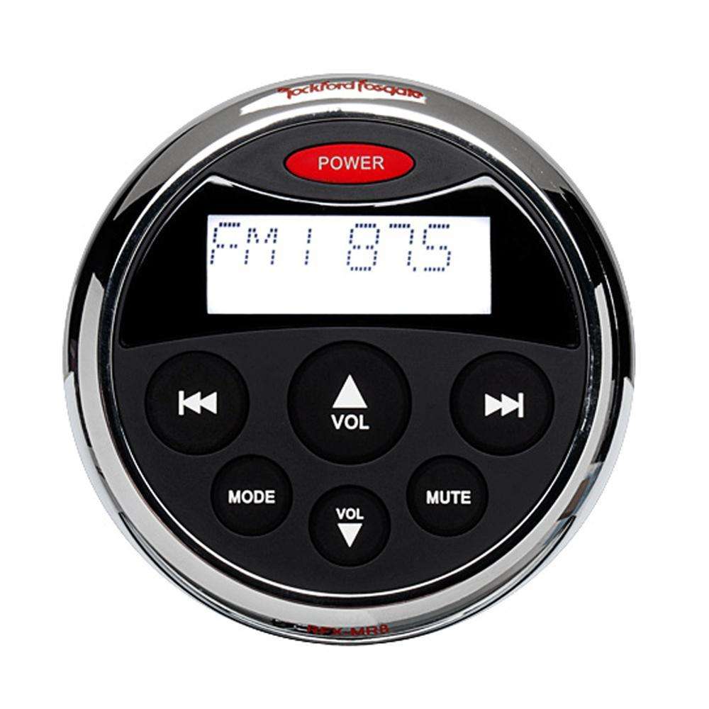 Rockford Fosgate RFXMR8 Waterproof Full Function Remote w/Digital