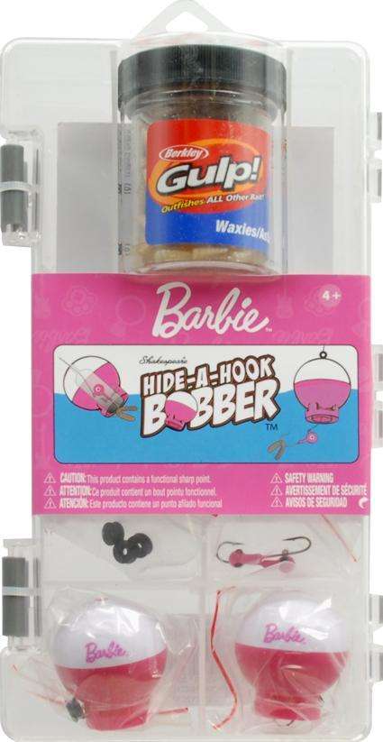 Shakespear Barbie Hide-A-Hook Bobber - Great First Tackle Kit For