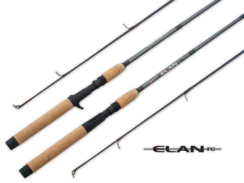 South Bend Elan Fc 2 Piece Fishing Rod 5 6 - Medium Action Spin Cast Rod at  OutdoorShopping