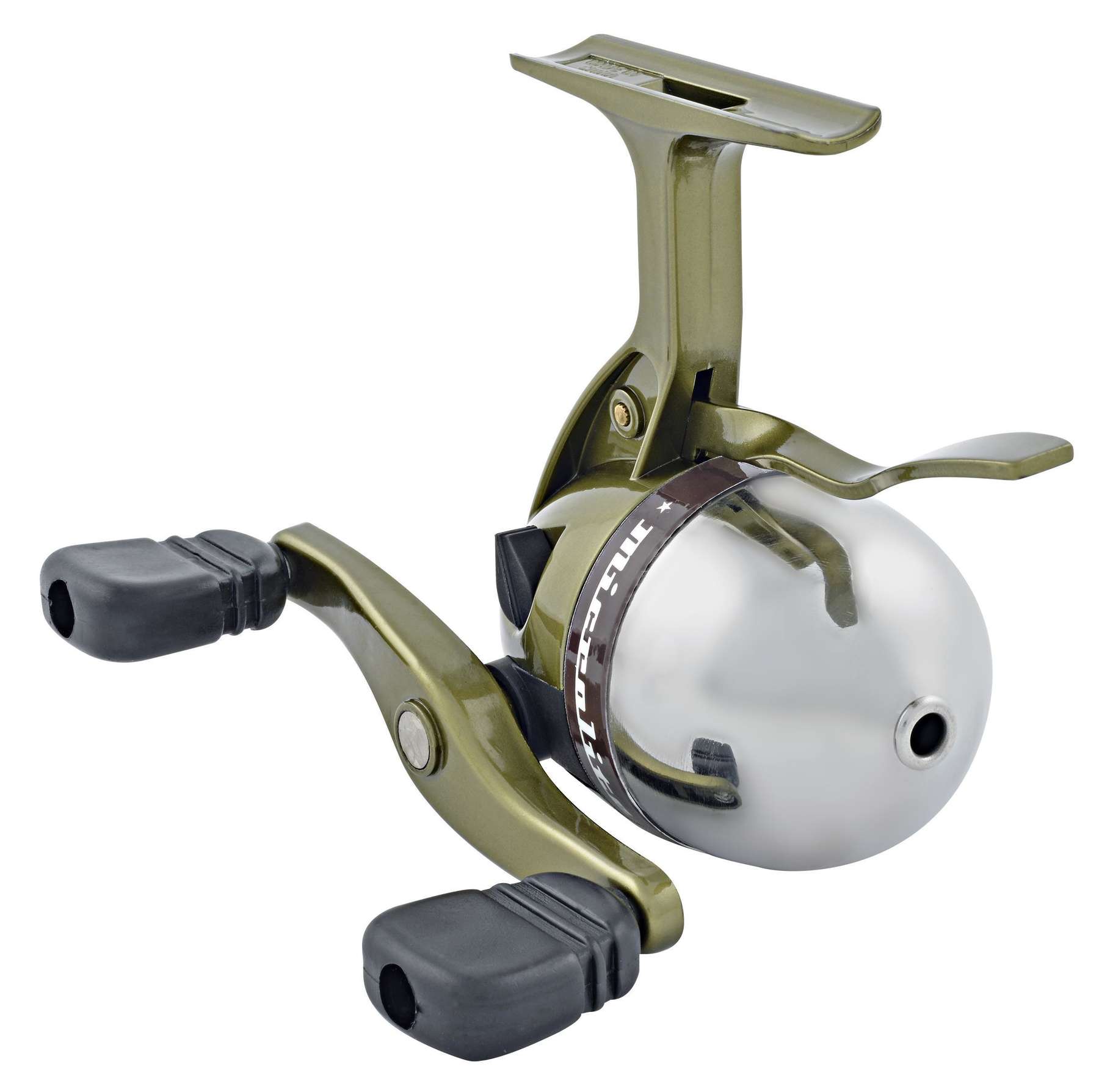South Bend MCR LT Trigger Spin Reel Clam - Stainless Steel