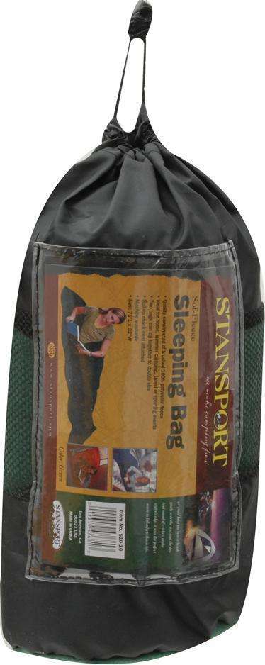 Stansport fleece hotsell sleeping bag