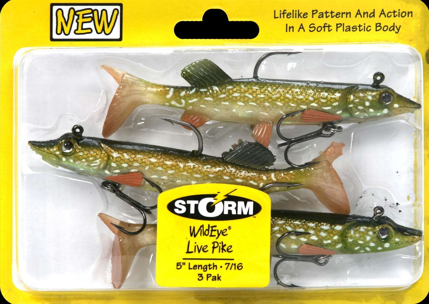 Storm WildEye Live Minnow Fishing Lures (3-Pack)