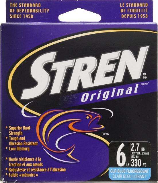 Stren Clear Blue Fishing Line 330 Yard 6 Pounds Test - Superior