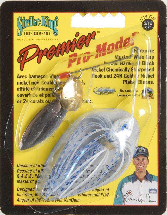 Strike King Premier Pro-Model Gold Shiner | Spinnerbait