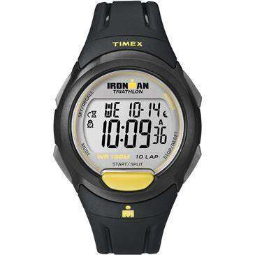Timex Black/Yellow Ironman Traditional 10-Lap Full-Size Watch - Easy ...
