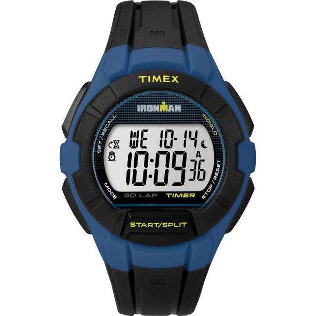 Timex Blue Ironman Essential 30 Lap Watch - Water Resistance To 100 ...