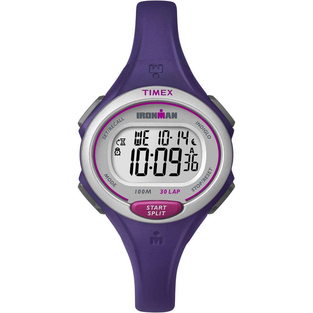 Timex Ironman Essential 30 Lap Watch Purple - 100 Meter Water ...