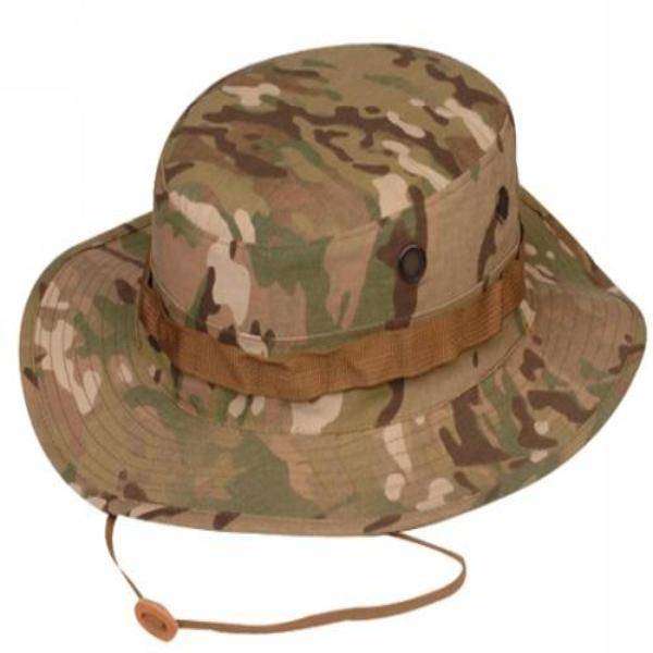 Brass Screen Vent Military Boonie Hat at OutdoorShopping