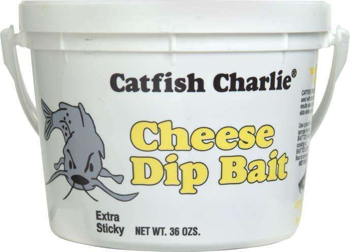 Wild Cat Catfish Charlie Cheese Dip Bait 36 Ounce - Improved Formula, Extra  Sticky
