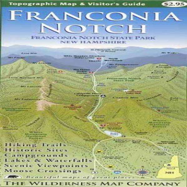 Wilderness Map Co Franconia Notch Map Guide 130994517793564720 