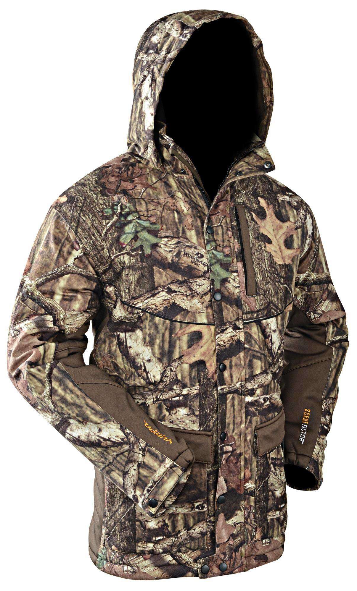 Yukon Gear Men's Extreme Scent Factor Parka X-large - Zippered Side 