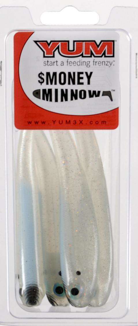 Yum Holo Shad Money Minnow Lures 4 Pack 5 - Swimming Action & Super-soft  Body at OutdoorShopping