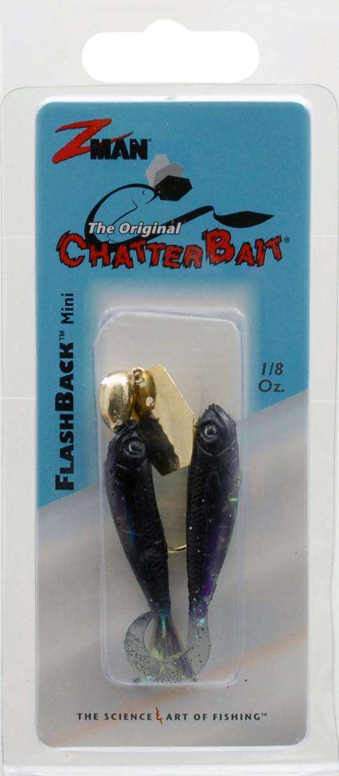Z-Man Silver Mini Chatter Bait Panfish Minnow 1/8 Ounce